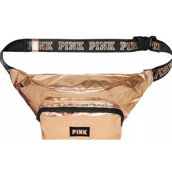 rose gold fanny pack